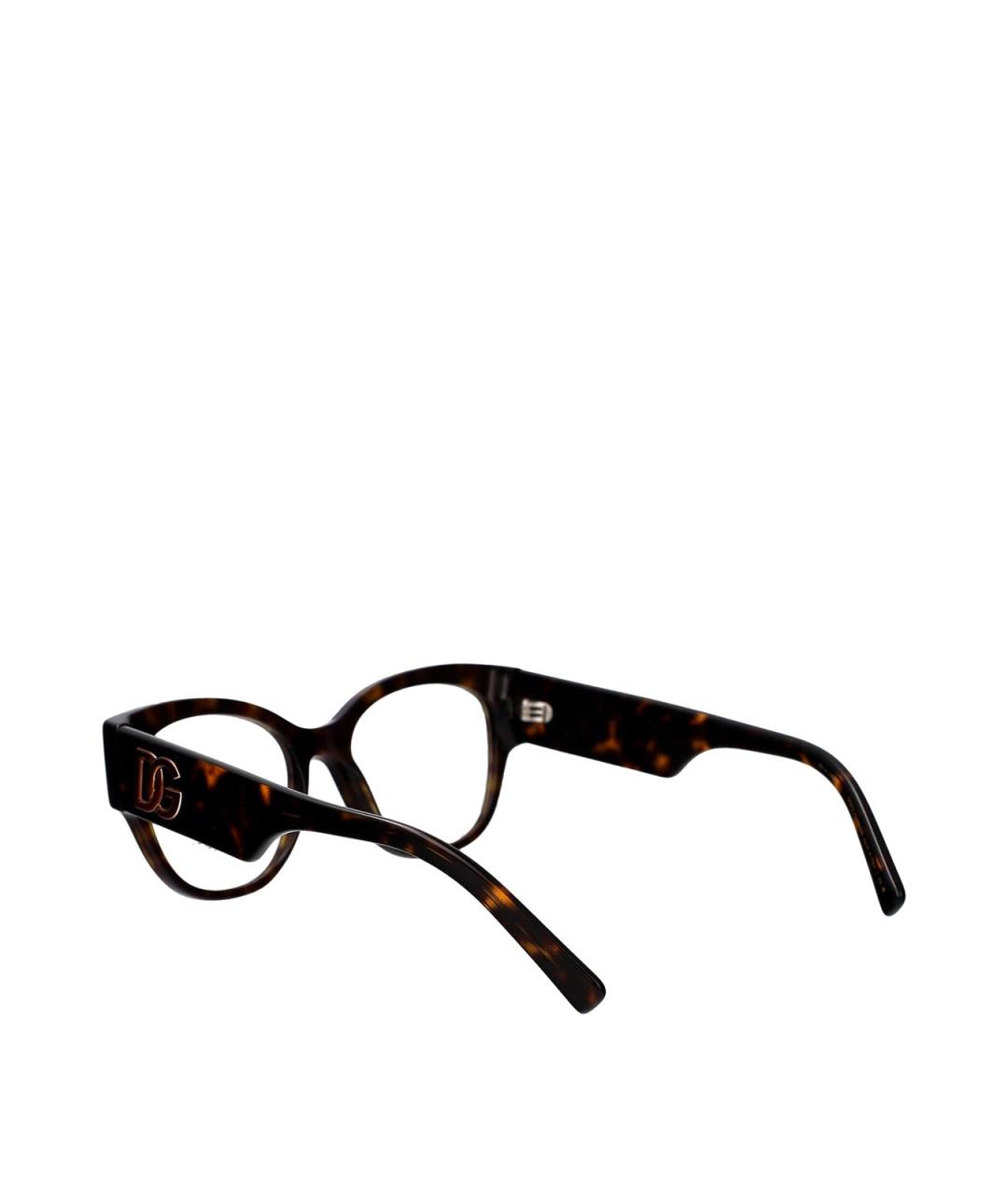 DOLCE&GABBANA Коричневые солнцезащитные очки, фото 4