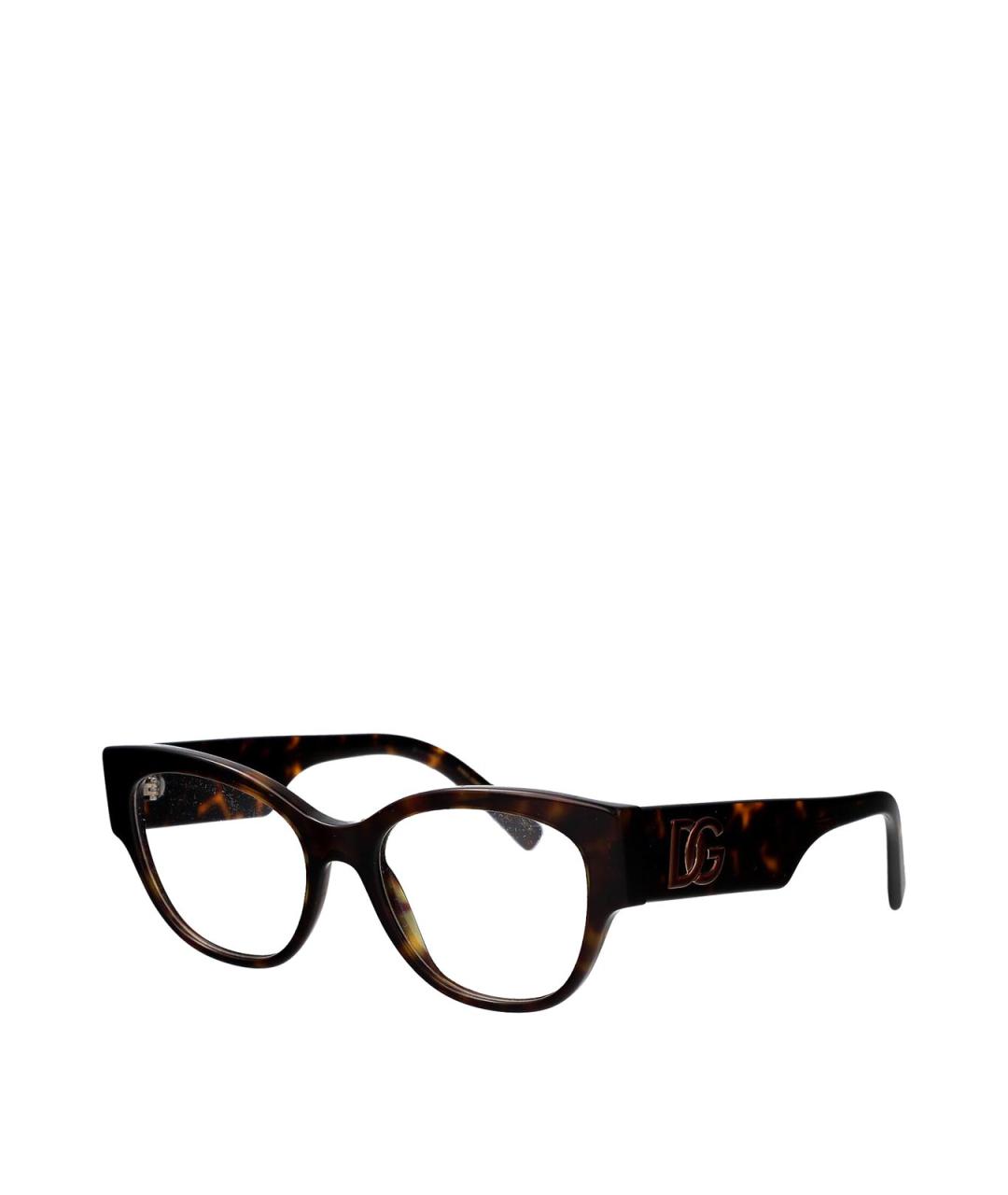 DOLCE&GABBANA Коричневые солнцезащитные очки, фото 2