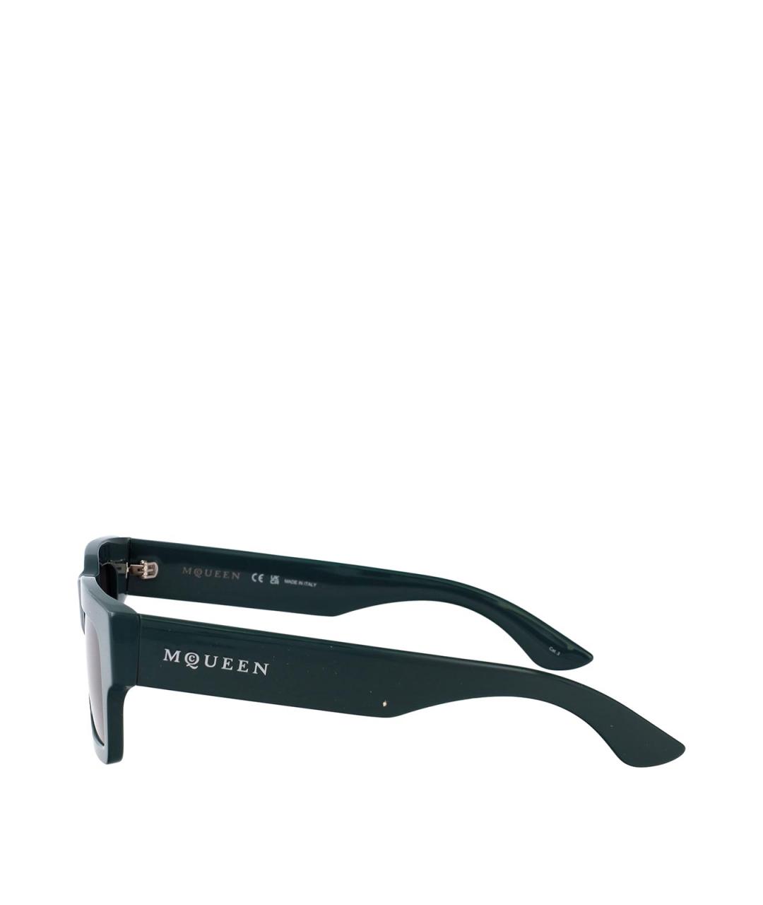 ALEXANDER MCQUEEN Серые солнцезащитные очки, фото 3