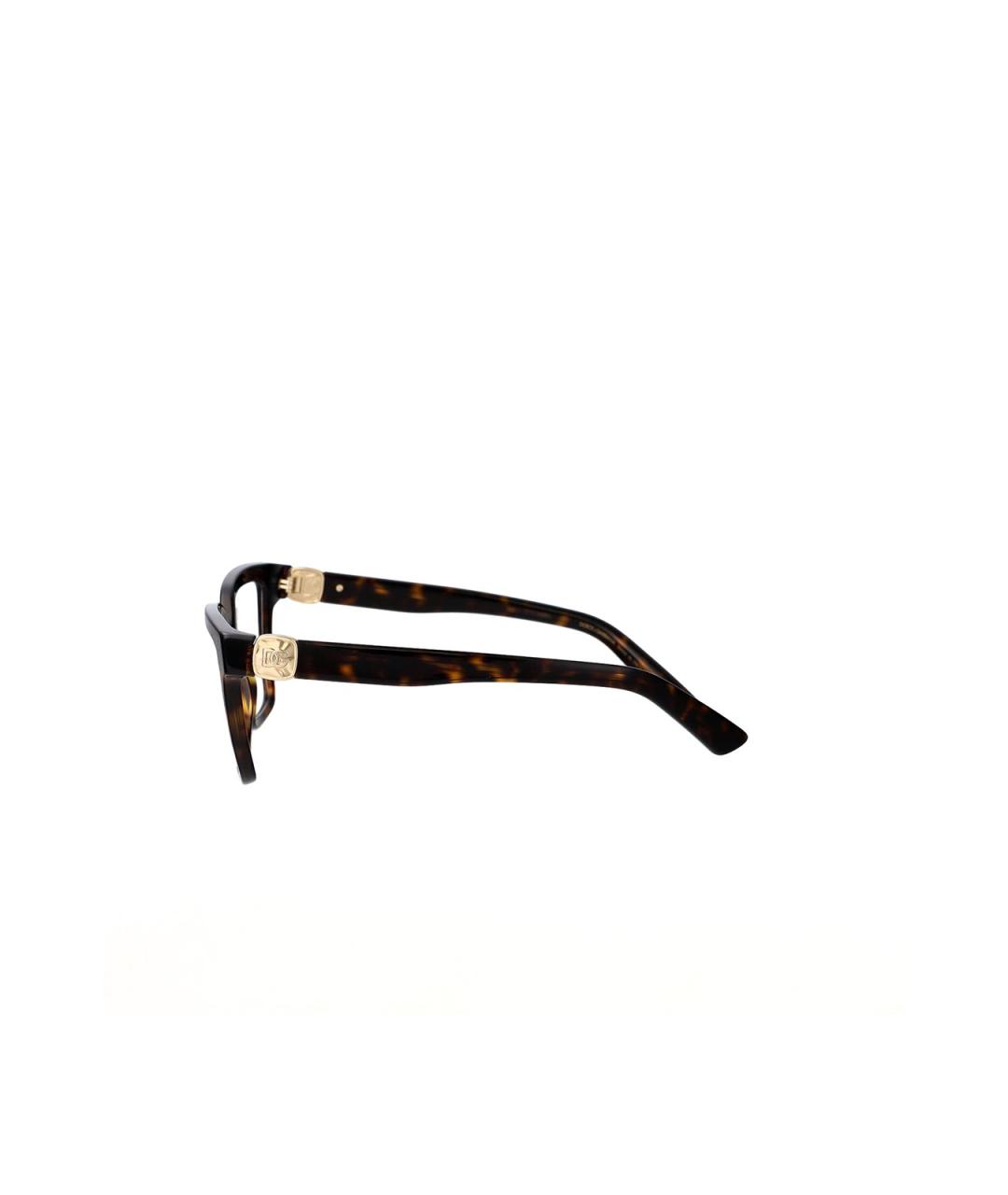 DOLCE&GABBANA Коричневые солнцезащитные очки, фото 3