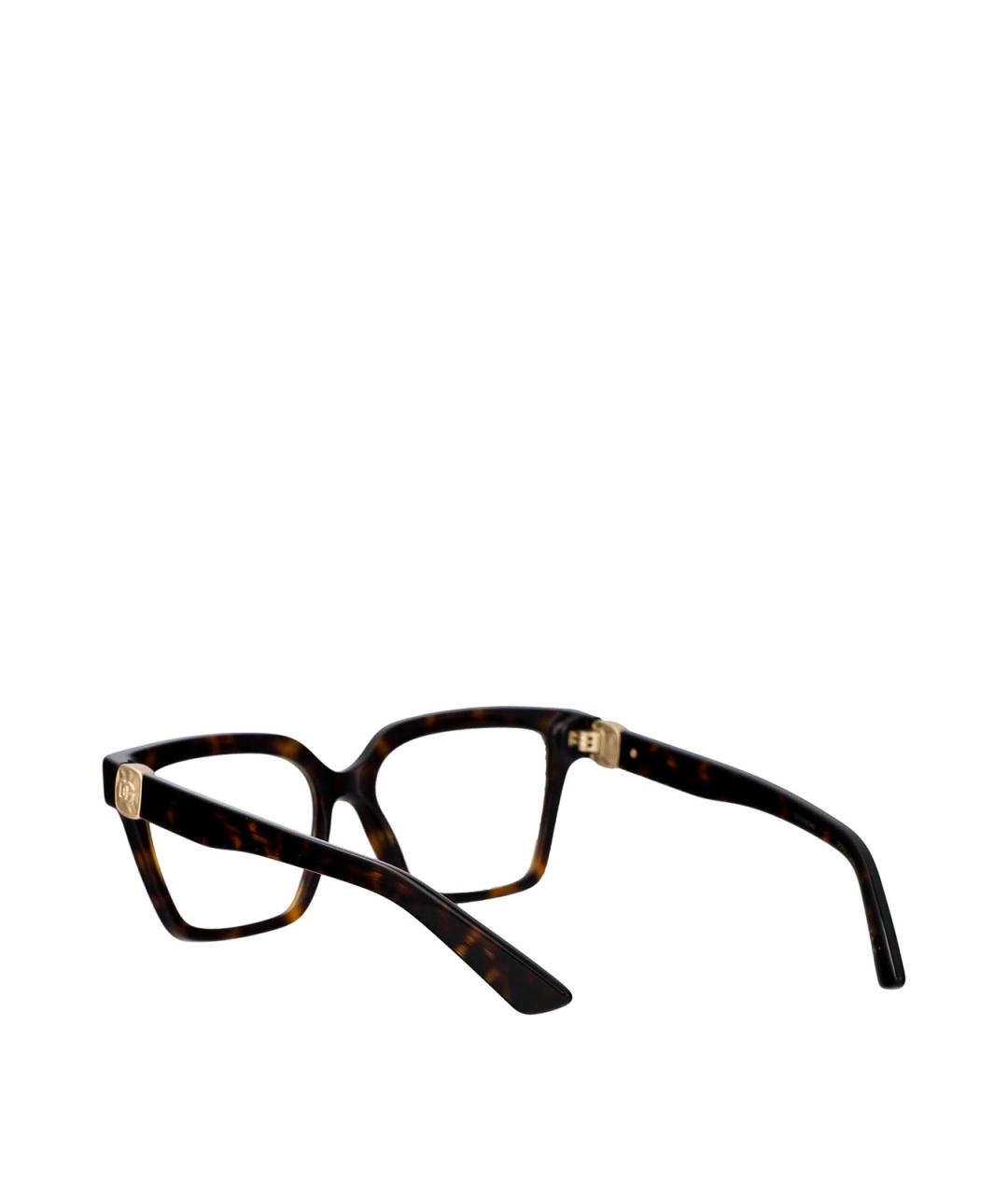 DOLCE&GABBANA Коричневые солнцезащитные очки, фото 4