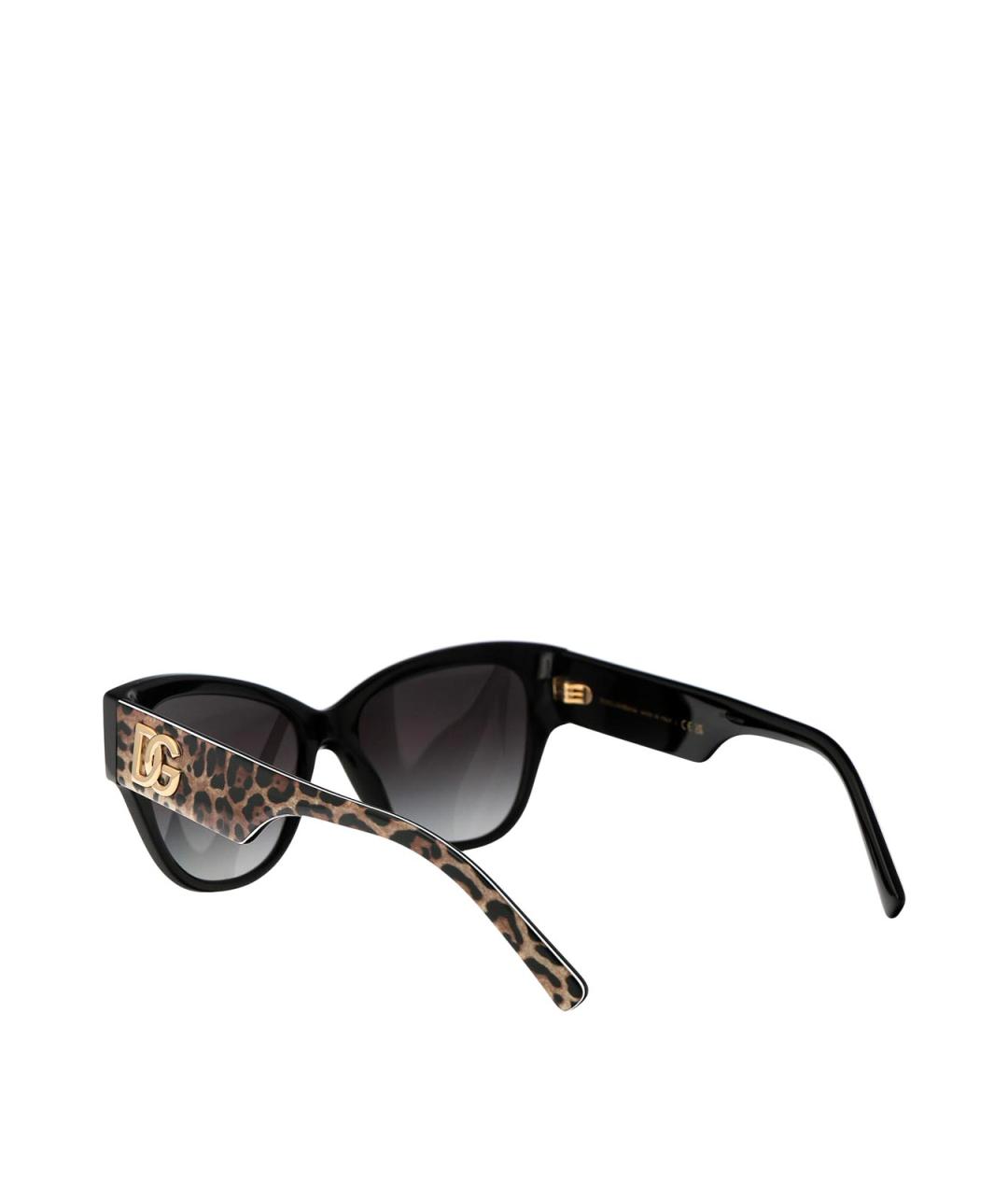 DOLCE&GABBANA Коричневые солнцезащитные очки, фото 4