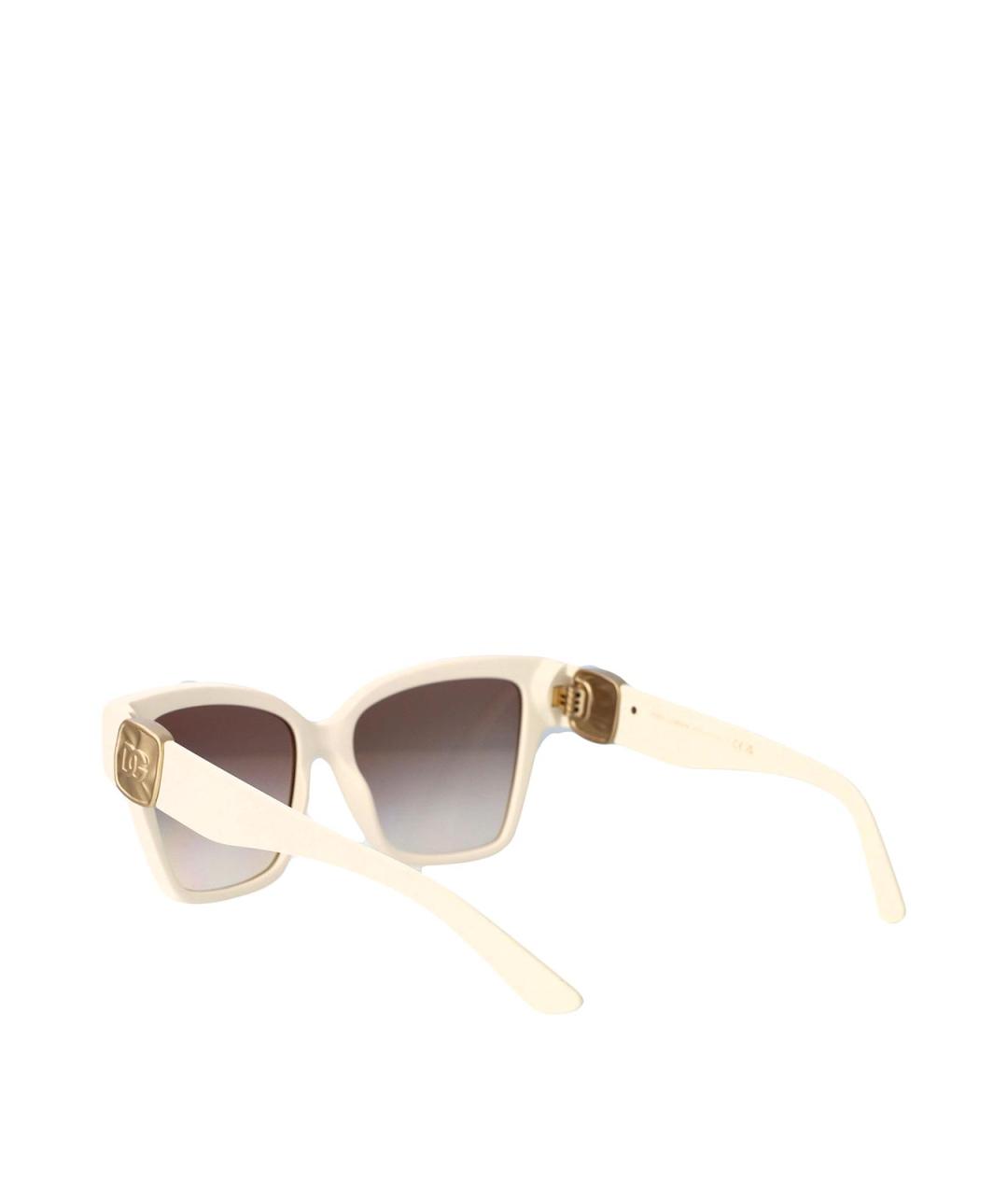 DOLCE&GABBANA Коричневые солнцезащитные очки, фото 4