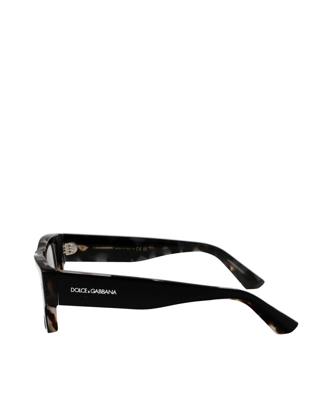 DOLCE&GABBANA Черные солнцезащитные очки, фото 3