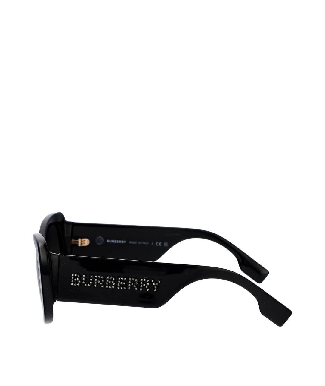 BURBERRY Черные солнцезащитные очки, фото 3