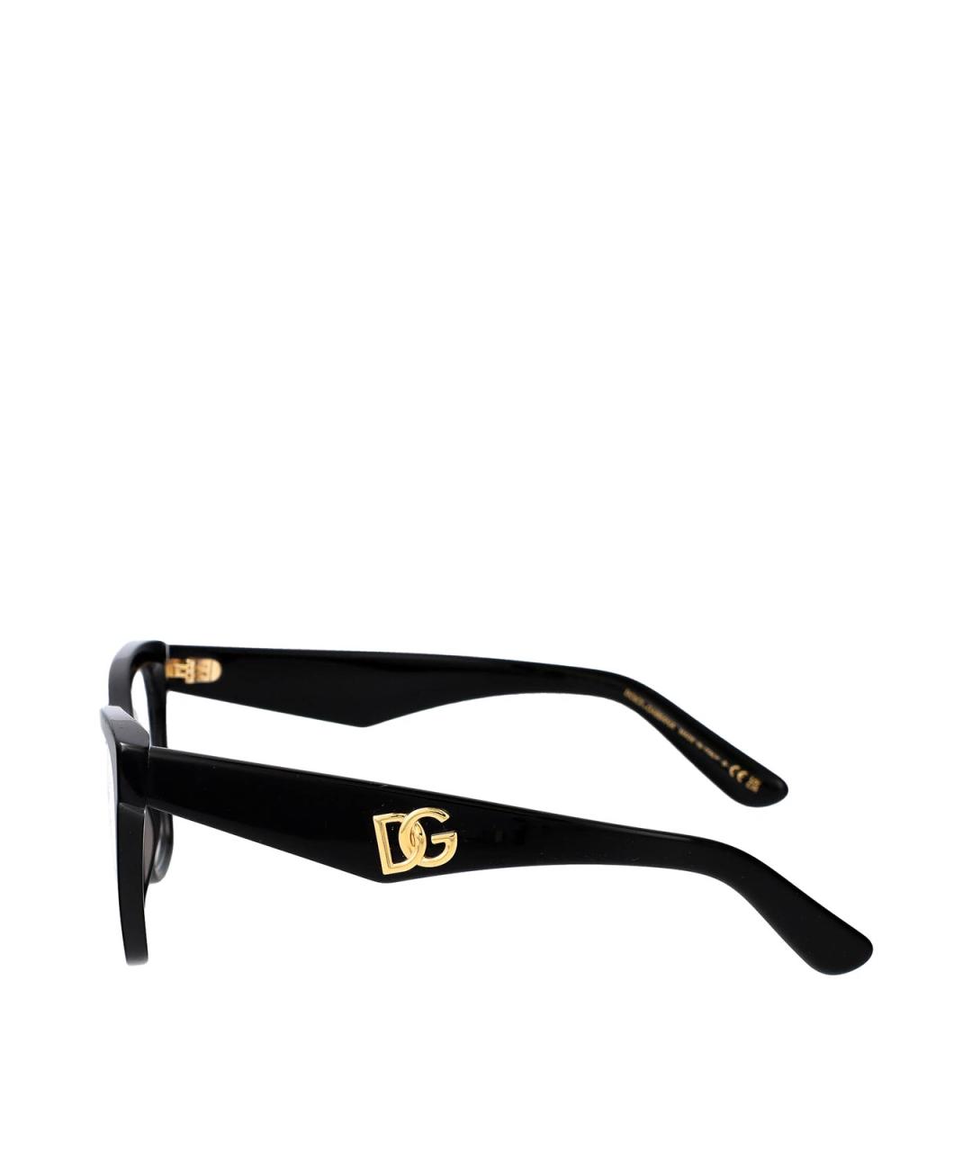 DOLCE&GABBANA Черные солнцезащитные очки, фото 3