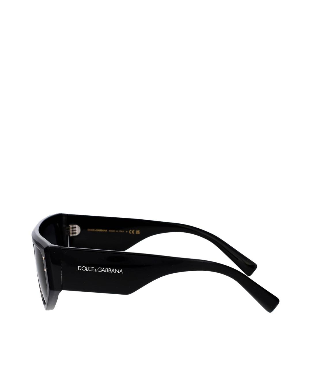 DOLCE&GABBANA Черные солнцезащитные очки, фото 3