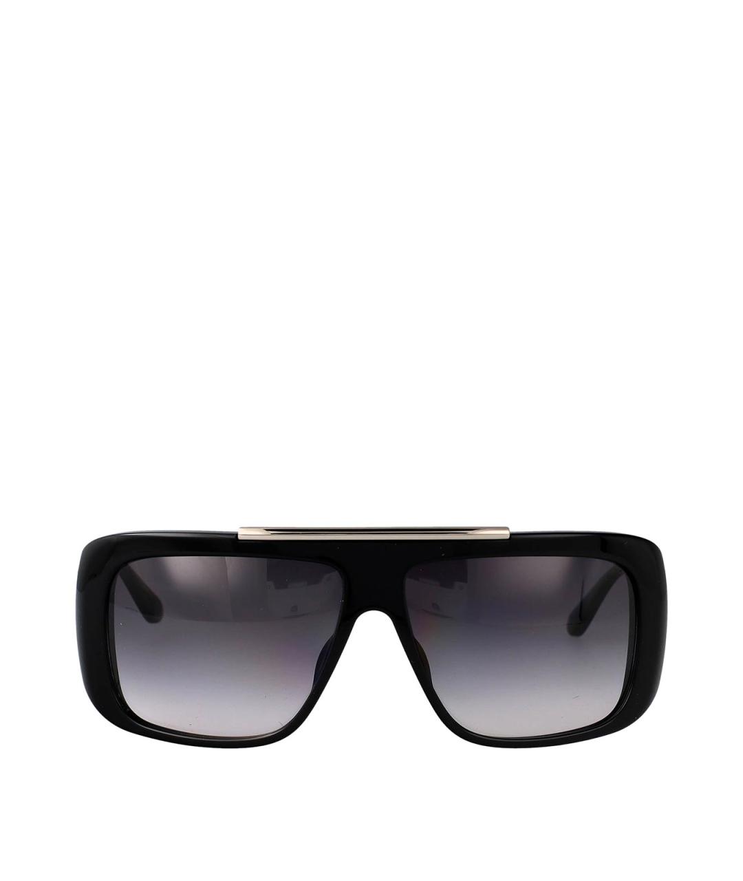 ALEXANDER MCQUEEN Черные солнцезащитные очки, фото 1