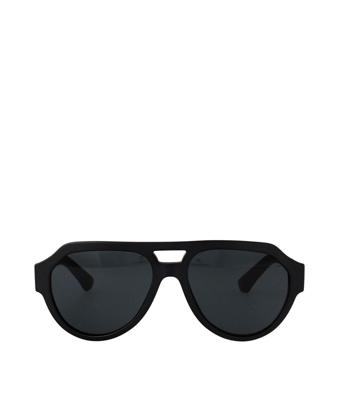 DOLCE&GABBANA Черные солнцезащитные очки, фото 1