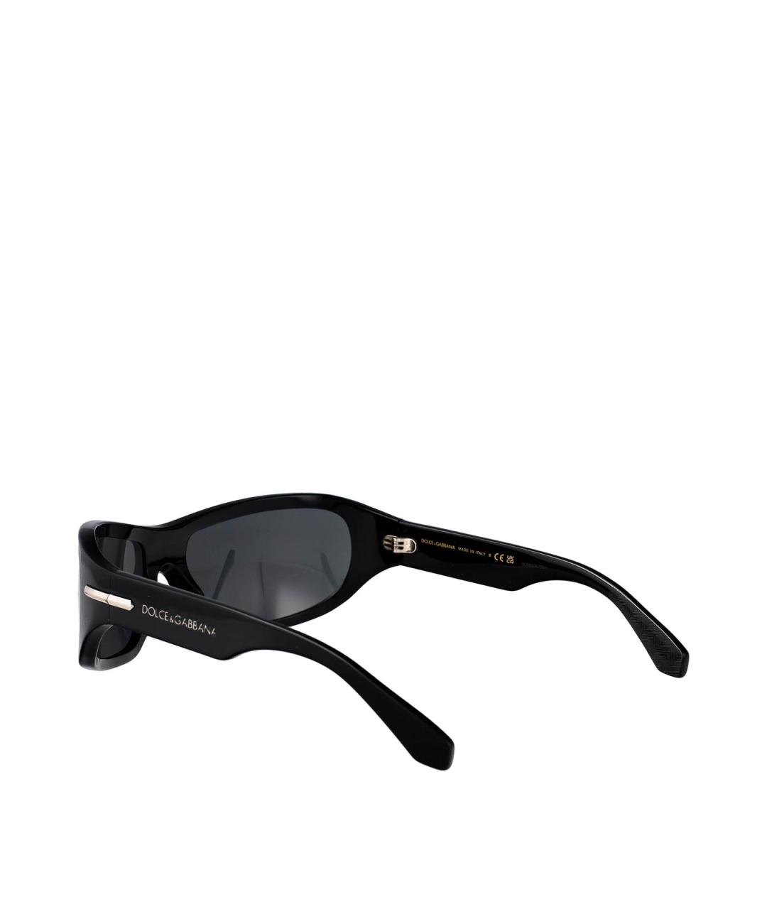 DOLCE&GABBANA Черные солнцезащитные очки, фото 4