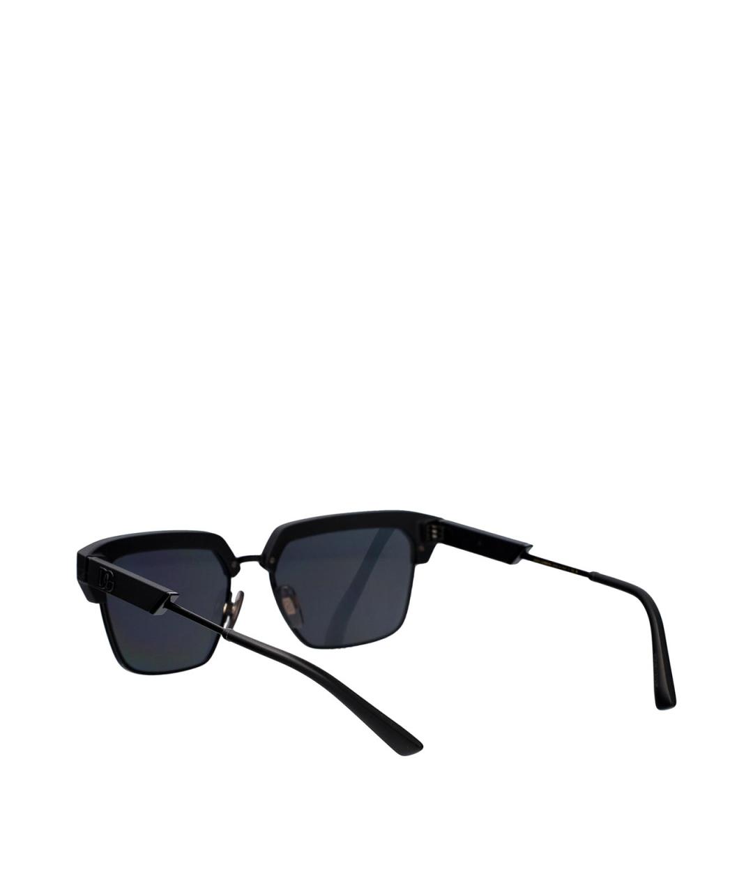 DOLCE&GABBANA Черные солнцезащитные очки, фото 4