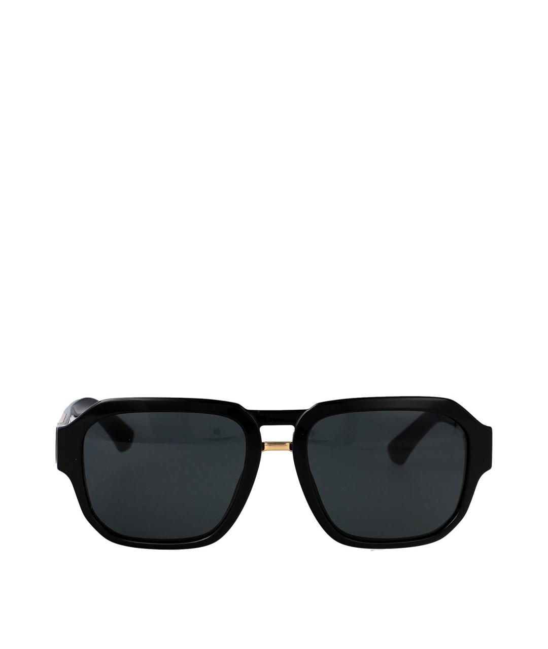DOLCE&GABBANA Черные солнцезащитные очки, фото 1