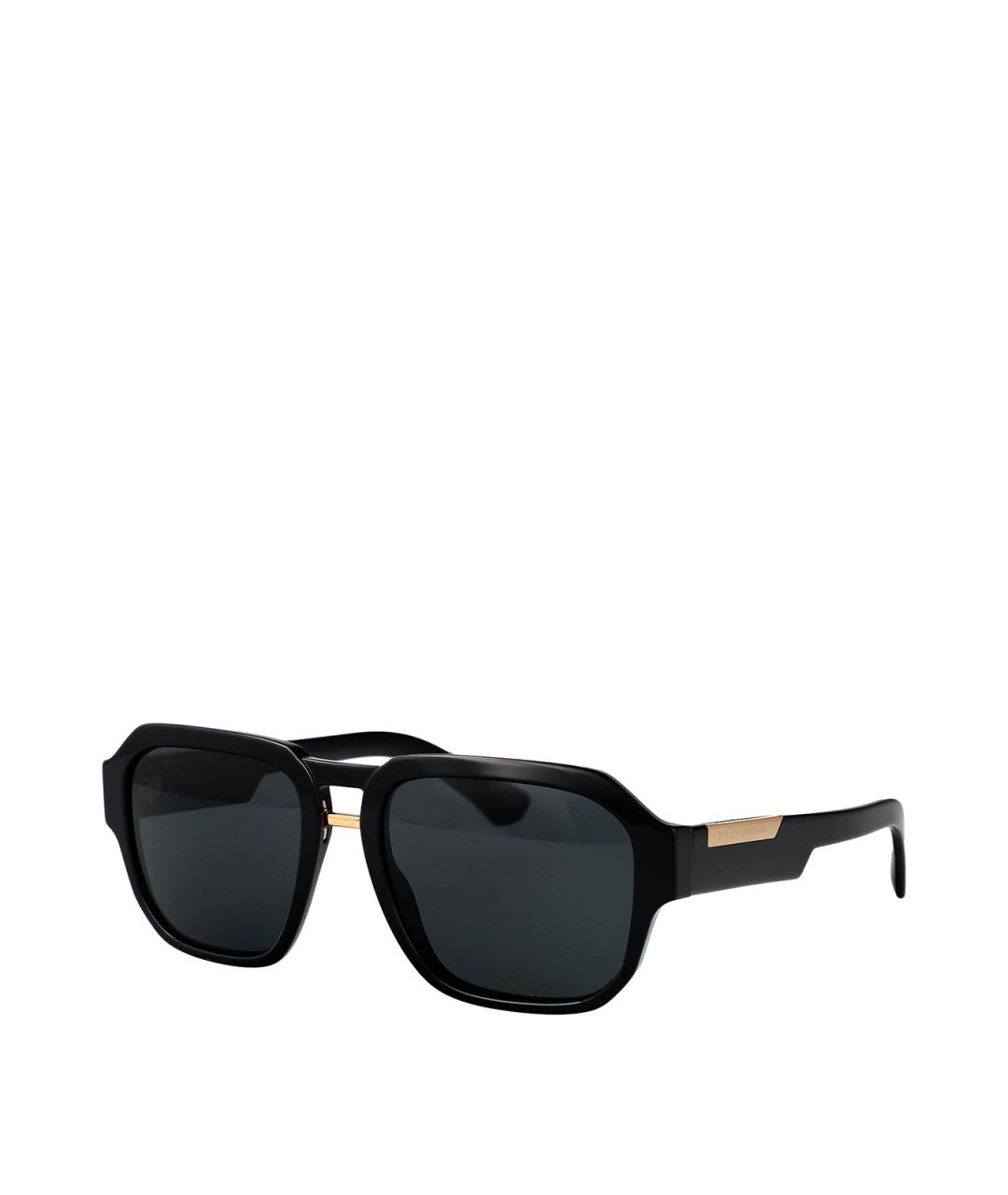 DOLCE&GABBANA Черные солнцезащитные очки, фото 2