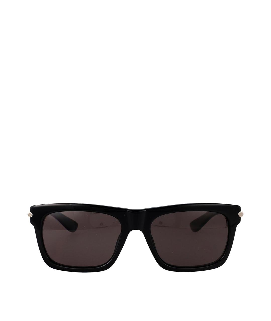 ALEXANDER MCQUEEN Черные солнцезащитные очки, фото 1