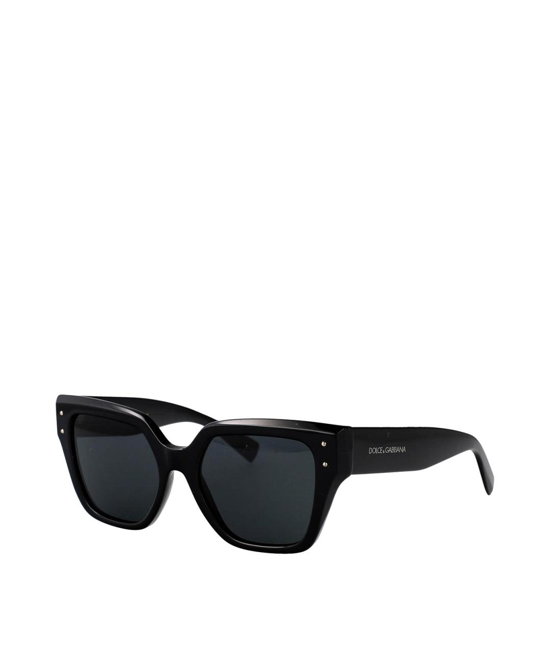 DOLCE&GABBANA Черные солнцезащитные очки, фото 2