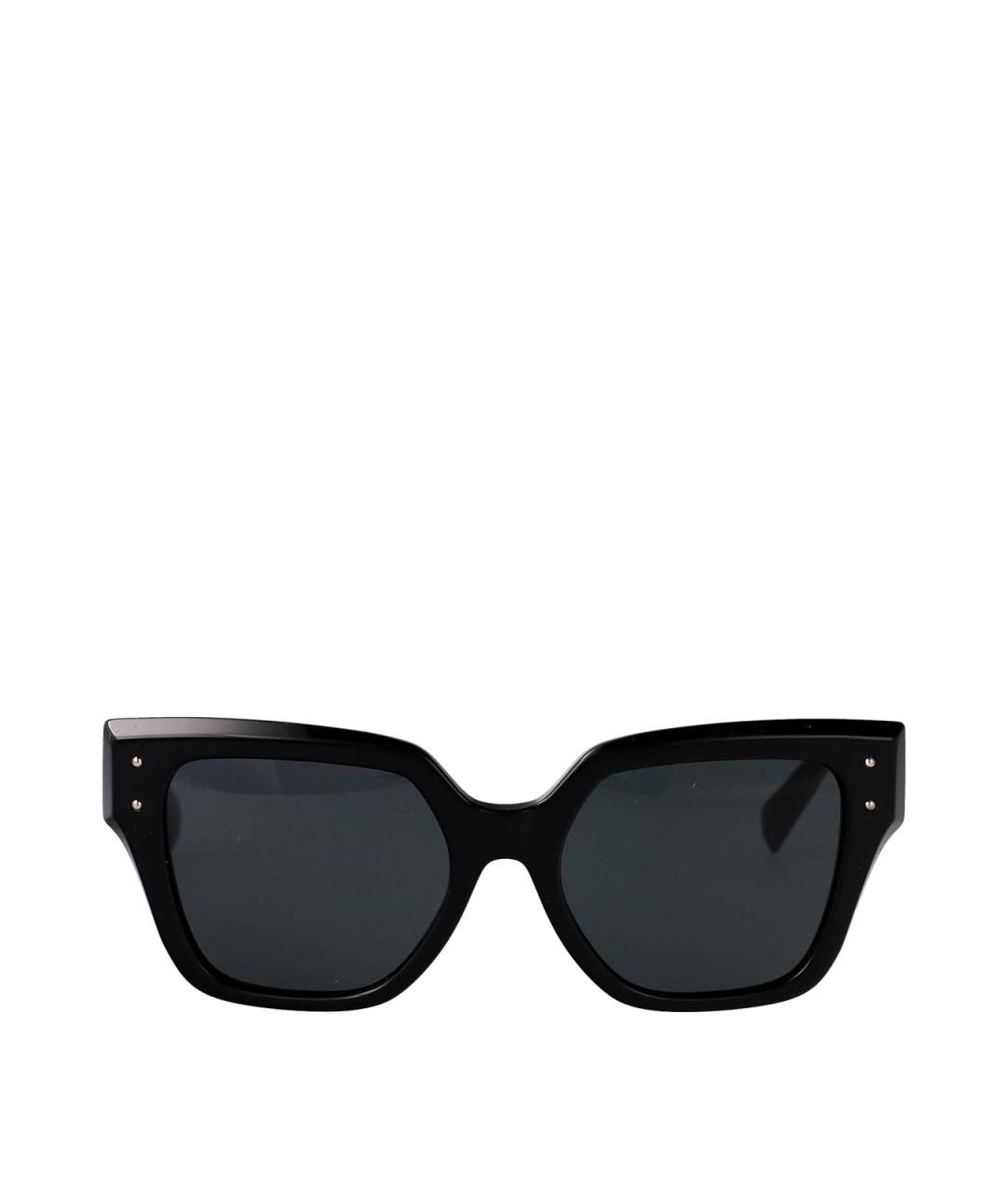DOLCE&GABBANA Черные солнцезащитные очки, фото 1