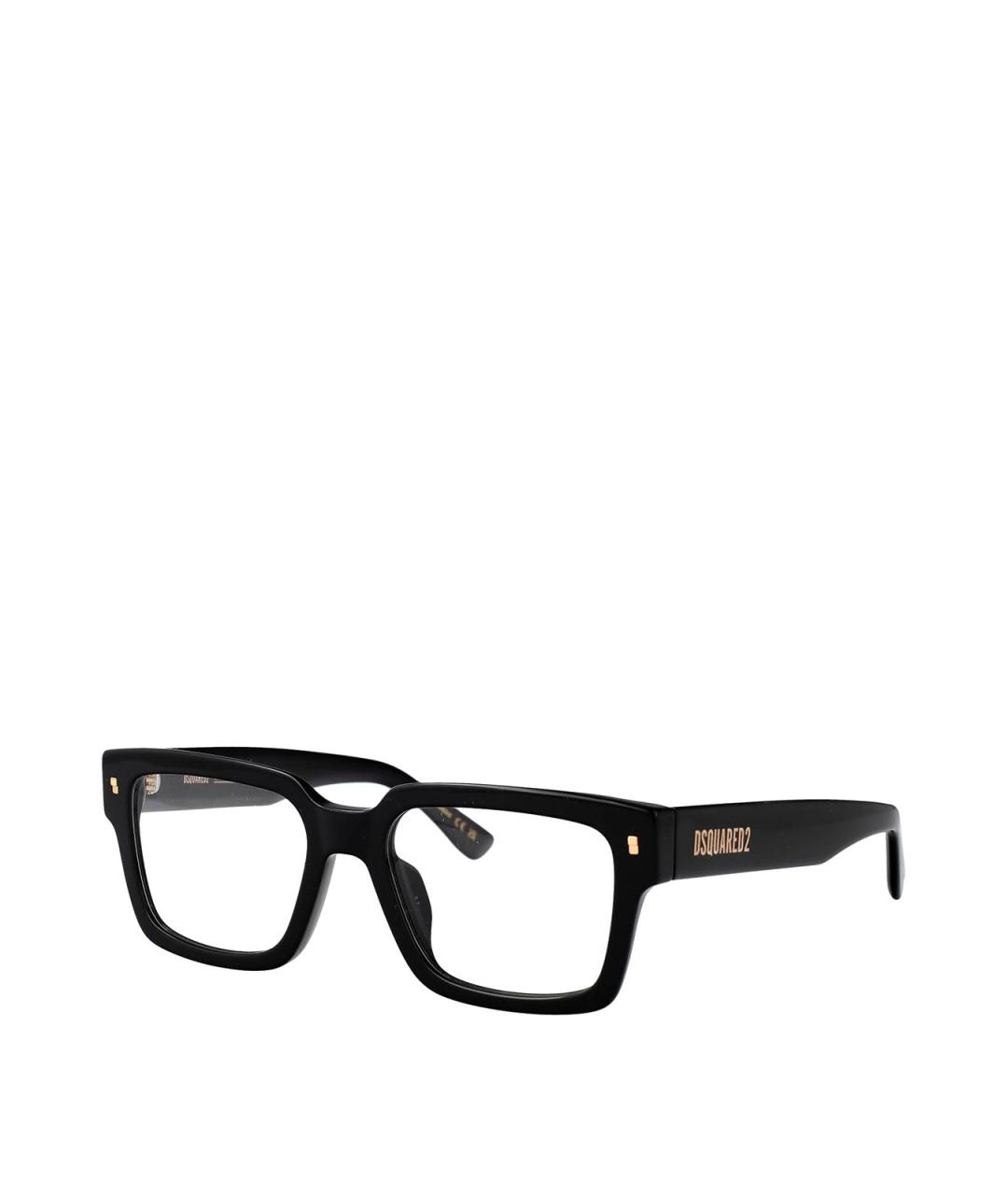 DSQUARED2 Черные пластиковые солнцезащитные очки, фото 2