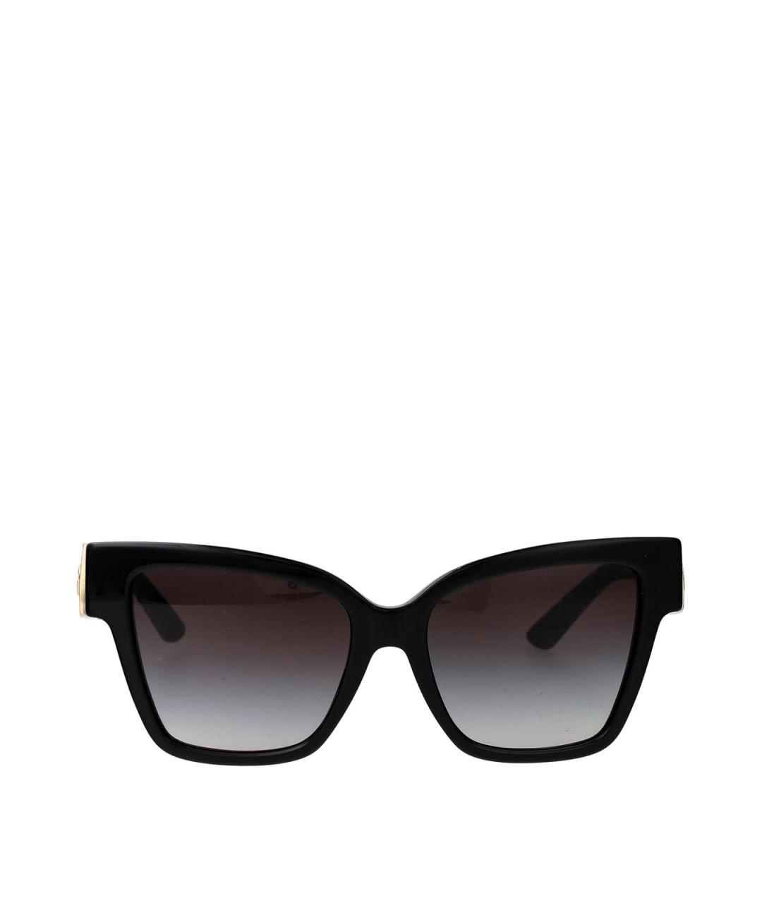 DOLCE&GABBANA Черные солнцезащитные очки, фото 1