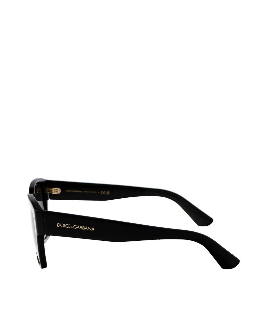 DOLCE&GABBANA Черные солнцезащитные очки, фото 3