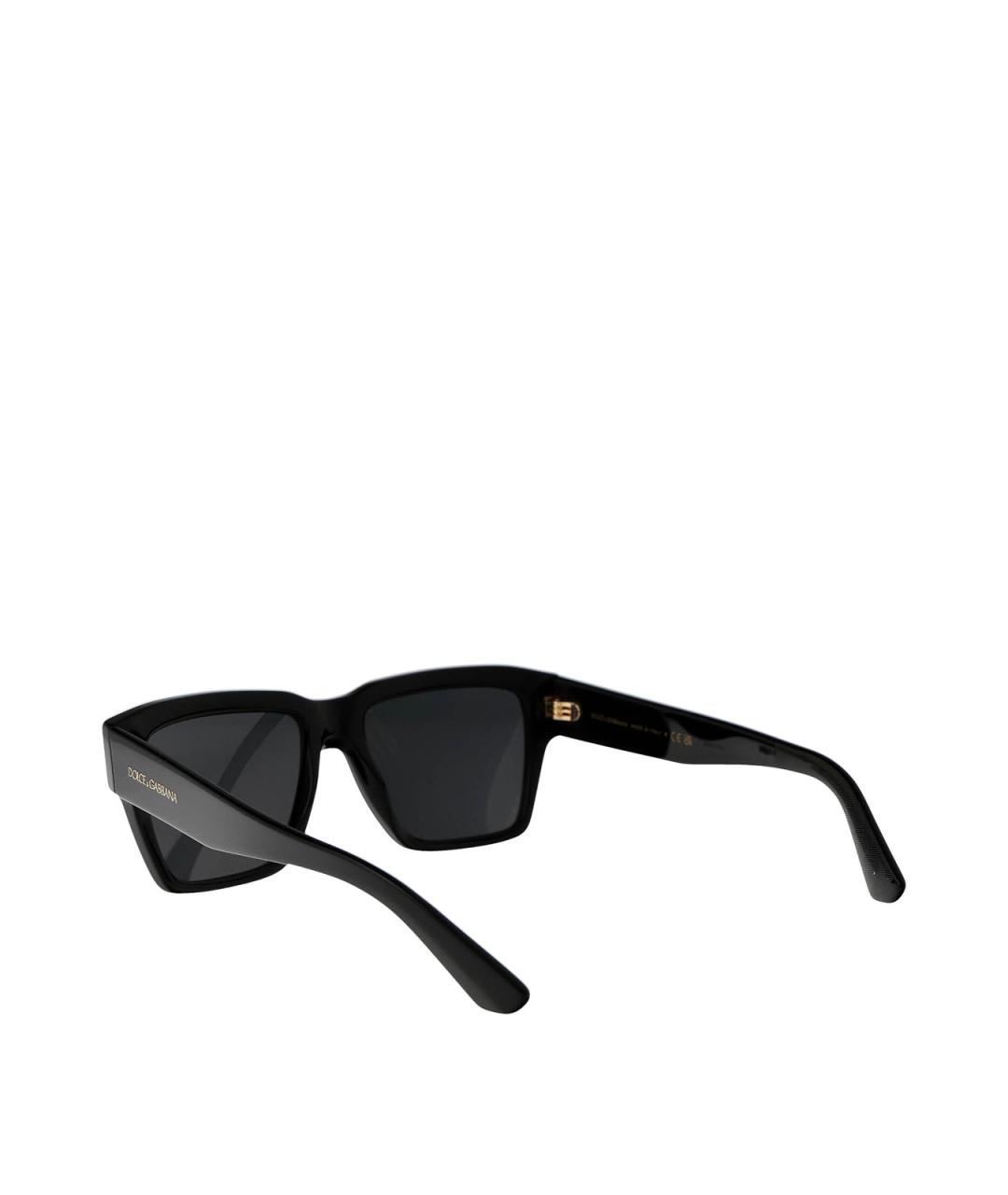 DOLCE&GABBANA Черные солнцезащитные очки, фото 4