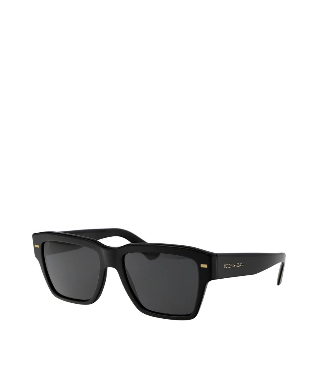 DOLCE&GABBANA Черные солнцезащитные очки, фото 2