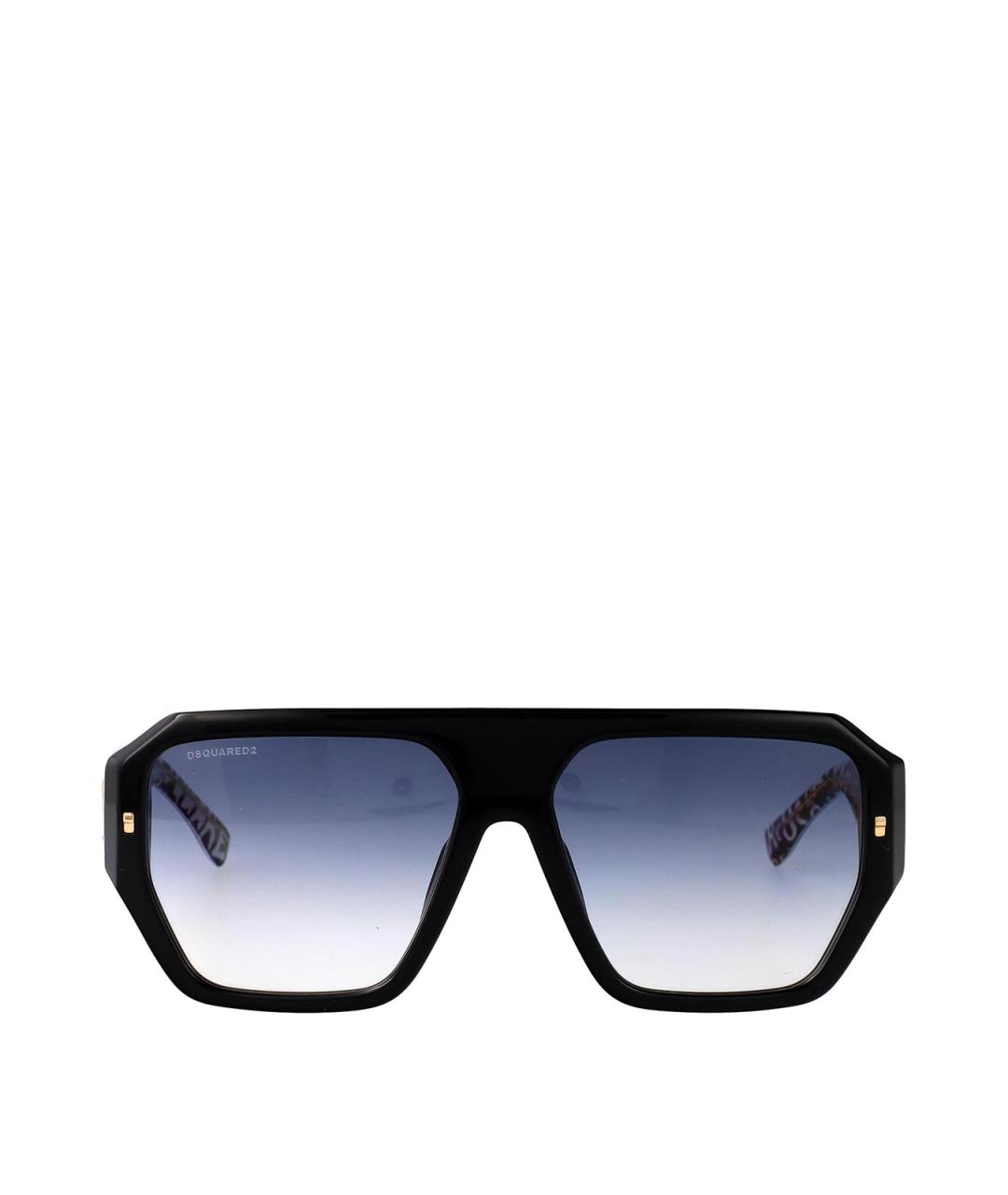 DSQUARED2 Черные пластиковые солнцезащитные очки, фото 1
