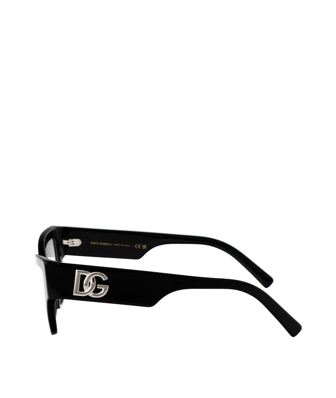 DOLCE&GABBANA Черные солнцезащитные очки, фото 3