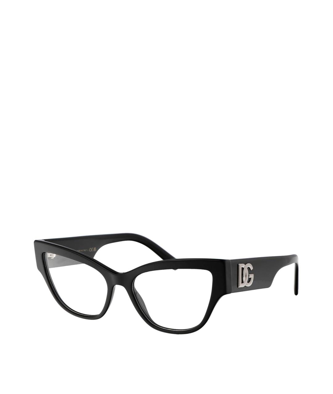 DOLCE&GABBANA Черные солнцезащитные очки, фото 2