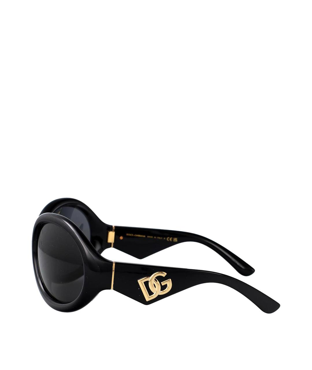 DOLCE&GABBANA Черные солнцезащитные очки, фото 3
