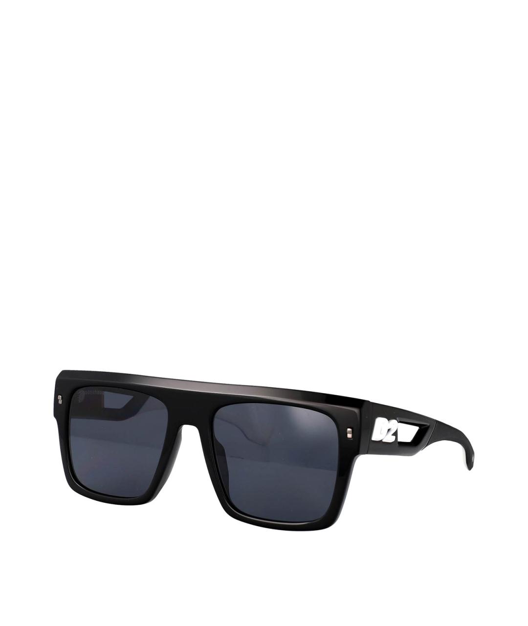 DSQUARED2 Черные пластиковые солнцезащитные очки, фото 2
