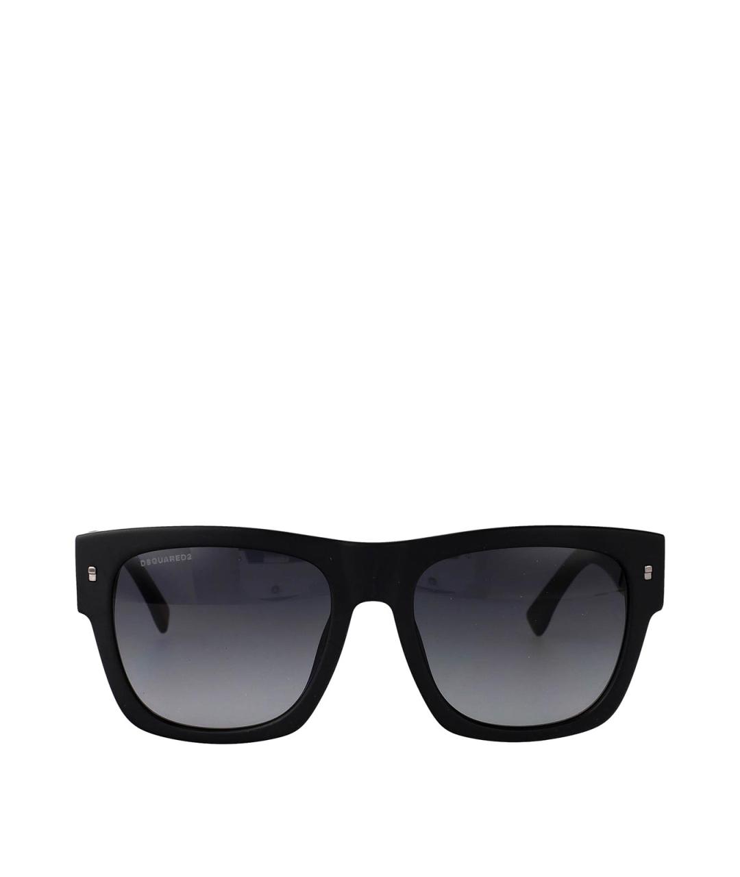 DSQUARED2 Черные пластиковые солнцезащитные очки, фото 1