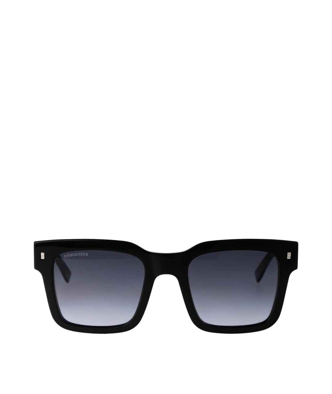 DSQUARED2 Черные пластиковые солнцезащитные очки, фото 1