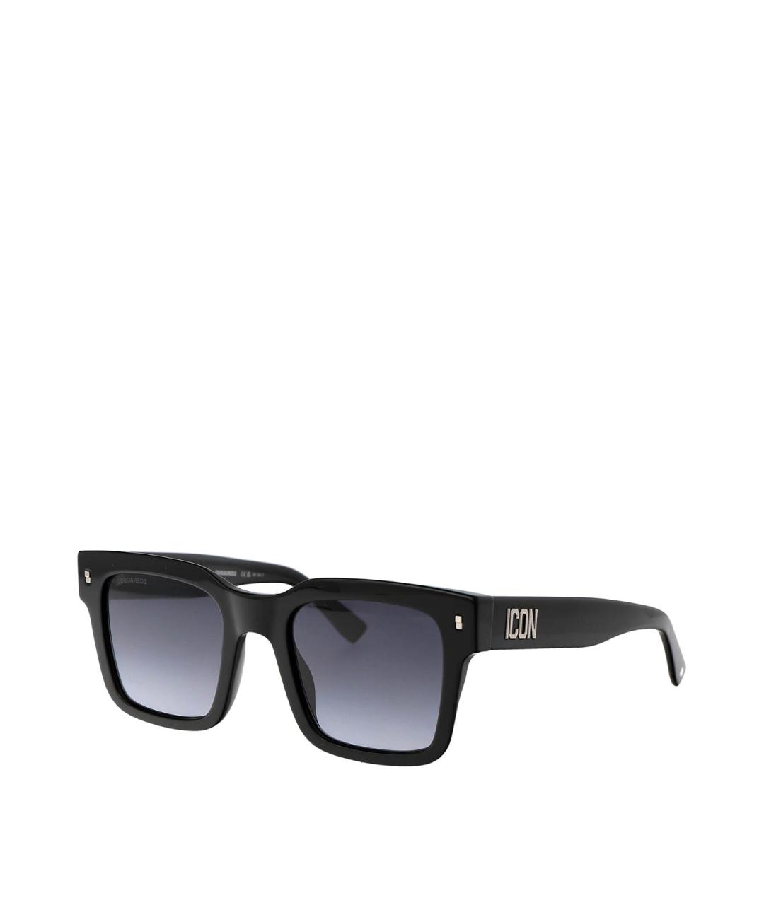 DSQUARED2 Черные пластиковые солнцезащитные очки, фото 2