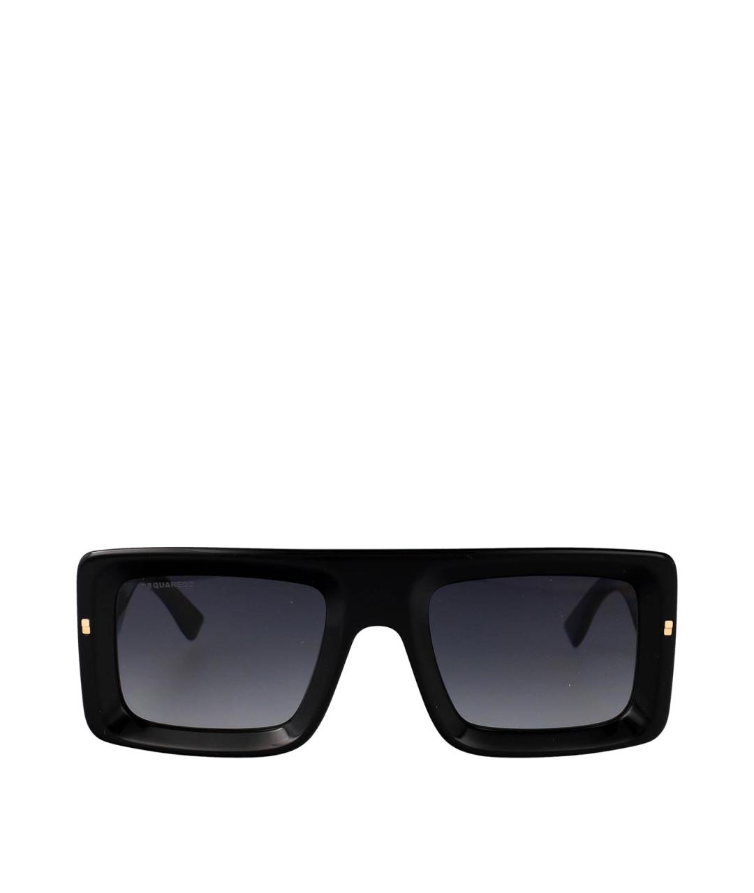DSQUARED2 Черные пластиковые солнцезащитные очки, фото 1