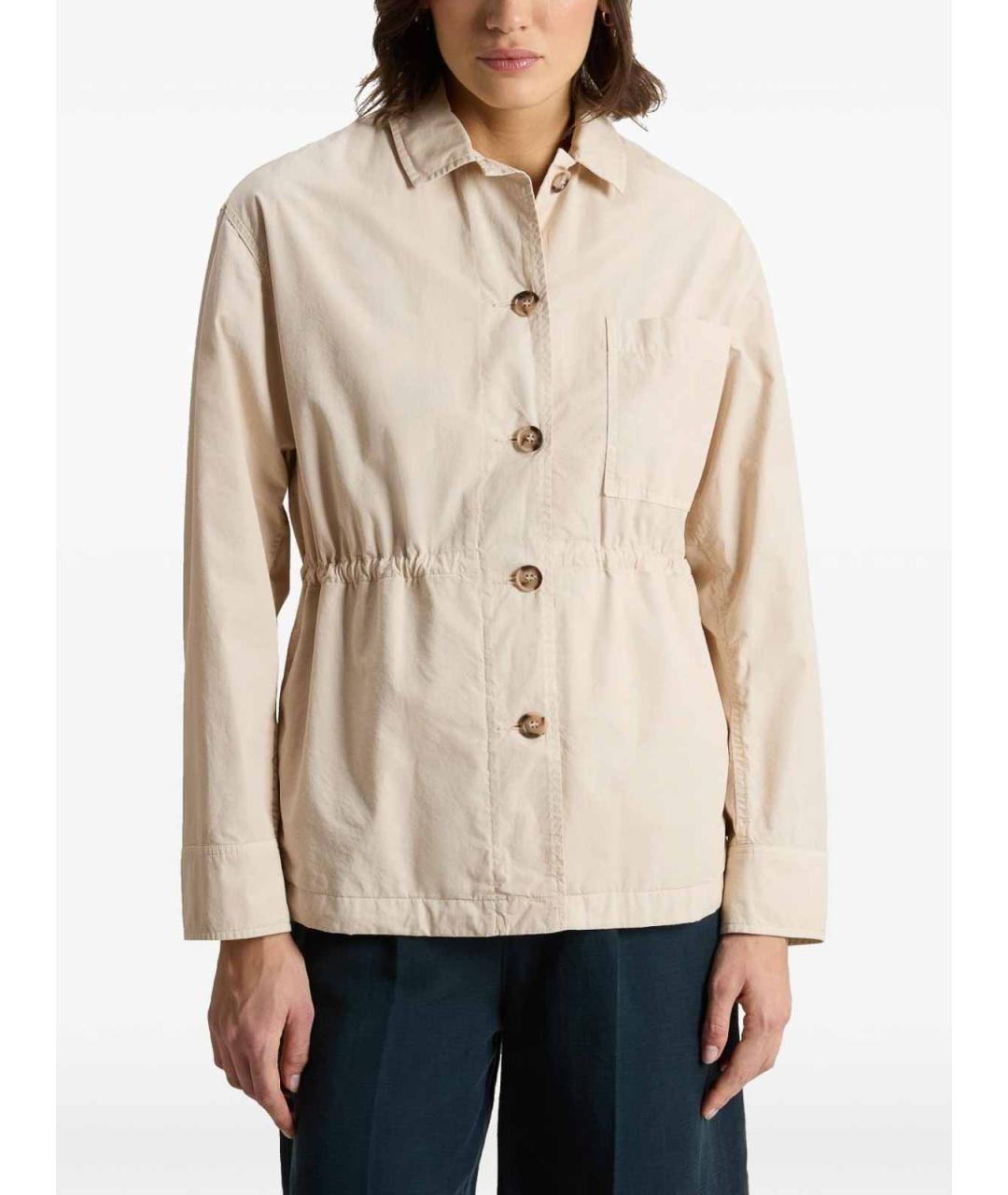 WOOLRICH Бежевая хлопковая куртка, фото 6