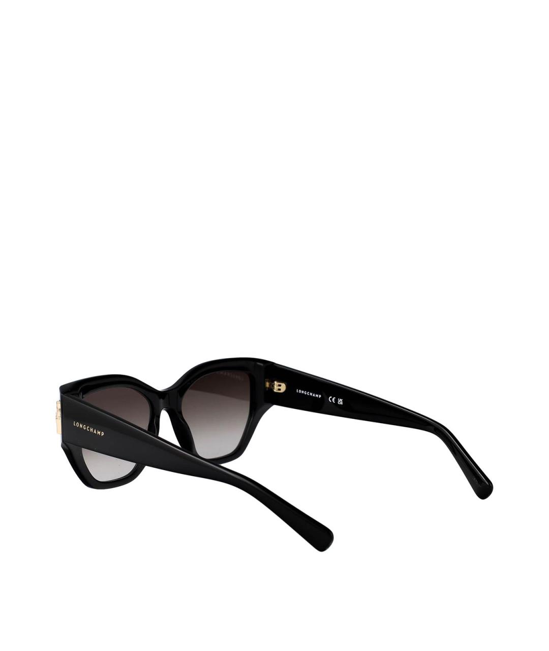 LONGCHAMP Черные солнцезащитные очки, фото 4