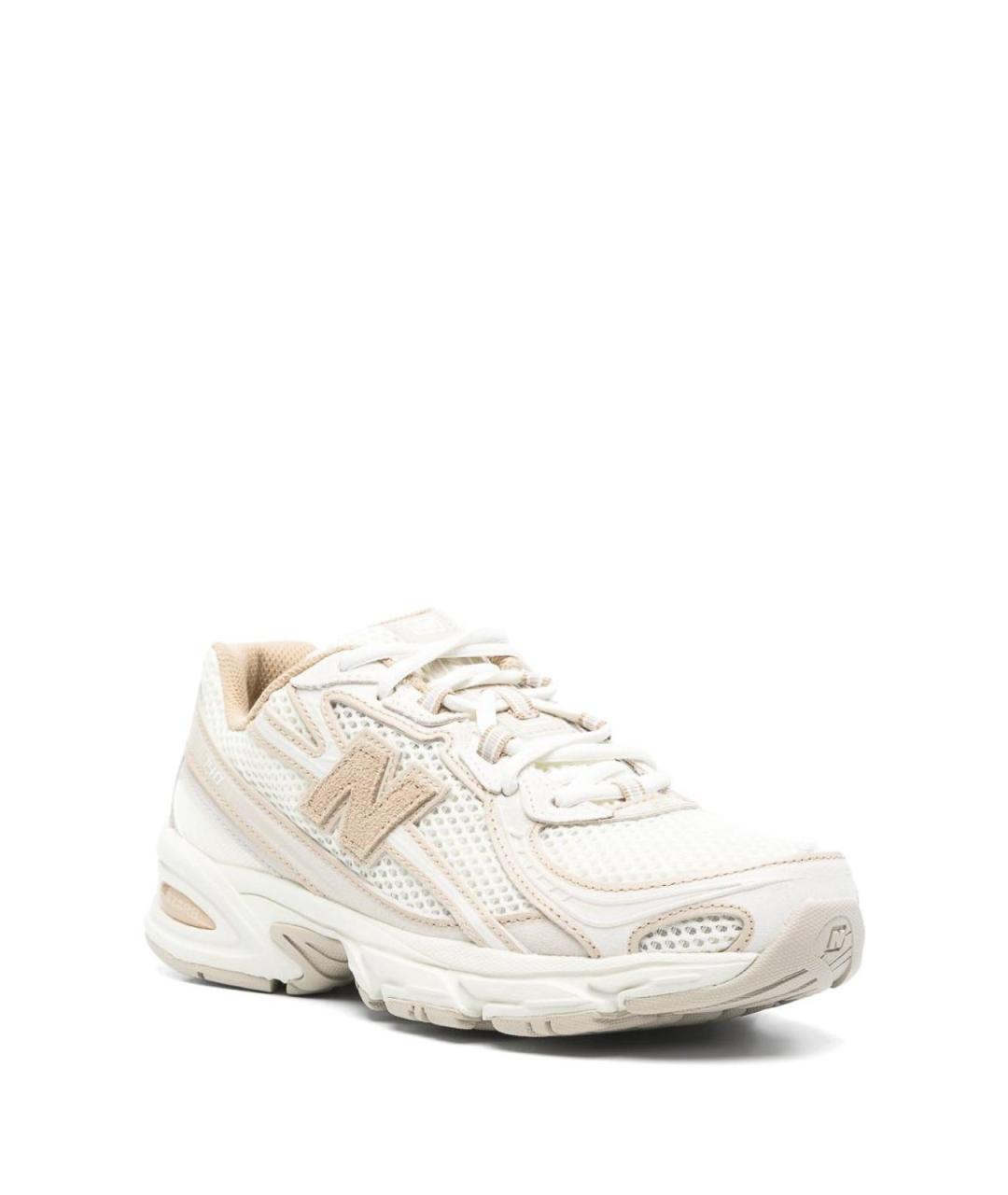 NEW BALANCE Бежевые резиновые кроссовки, фото 2