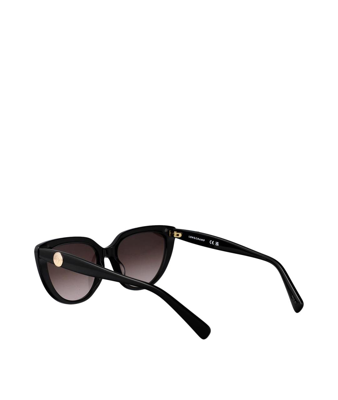 LONGCHAMP Черные солнцезащитные очки, фото 4