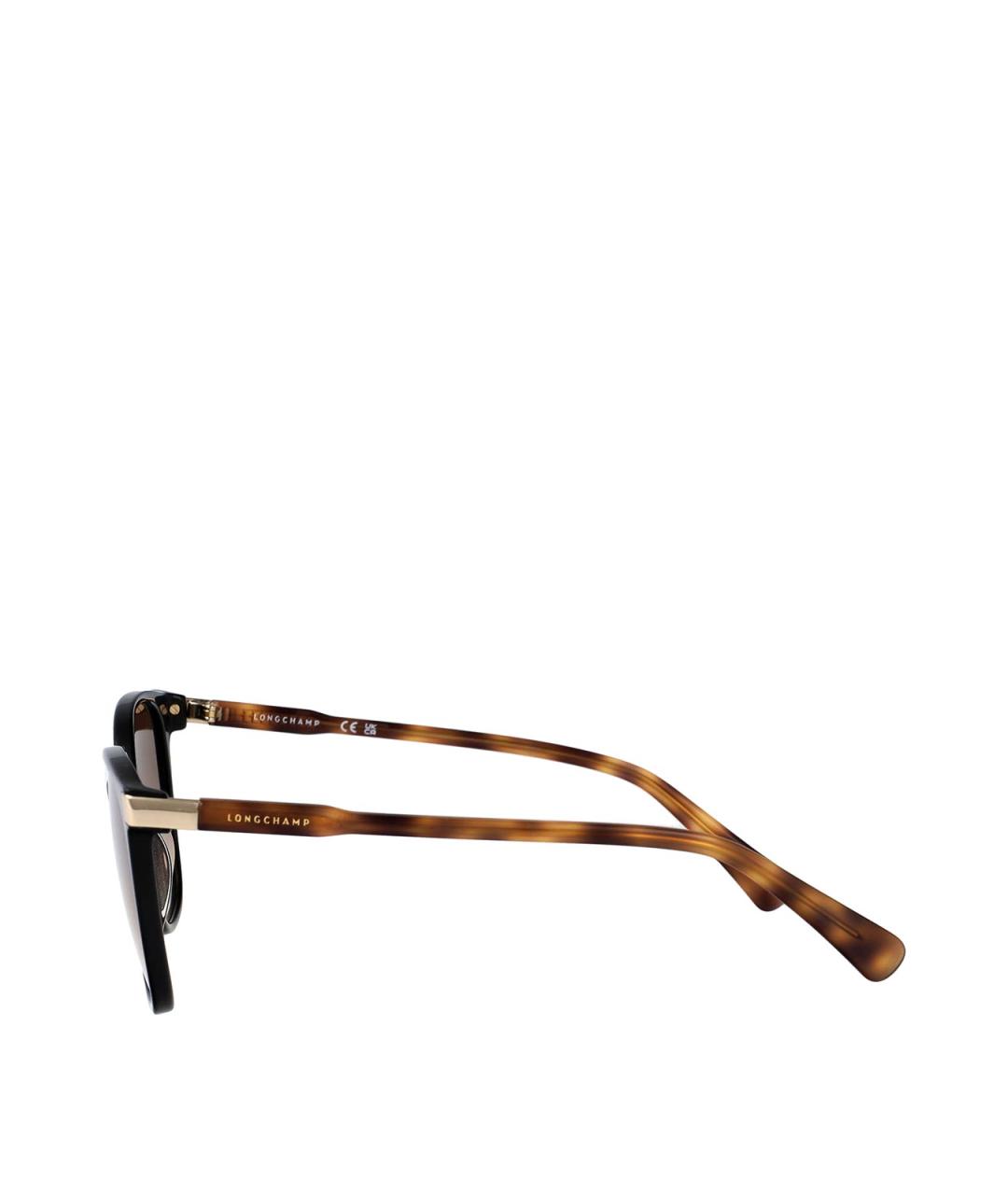 LONGCHAMP Черные солнцезащитные очки, фото 3