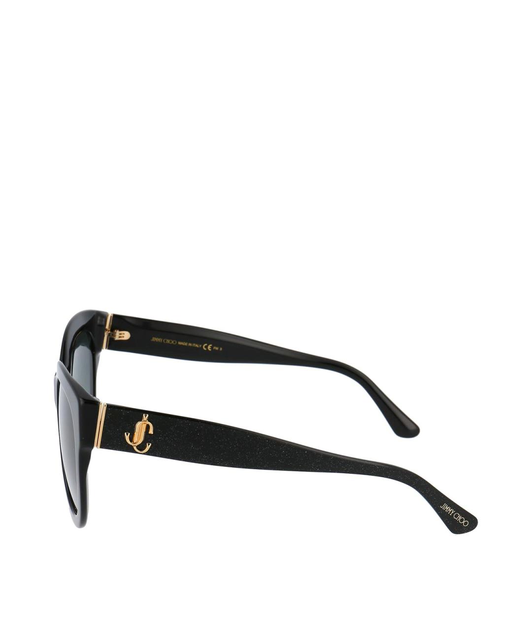 JIMMY CHOO Черные солнцезащитные очки, фото 3