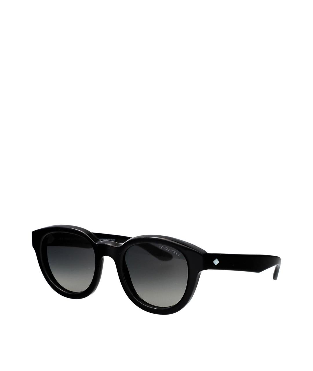 GIORGIO ARMANI Черные пластиковые солнцезащитные очки, фото 2