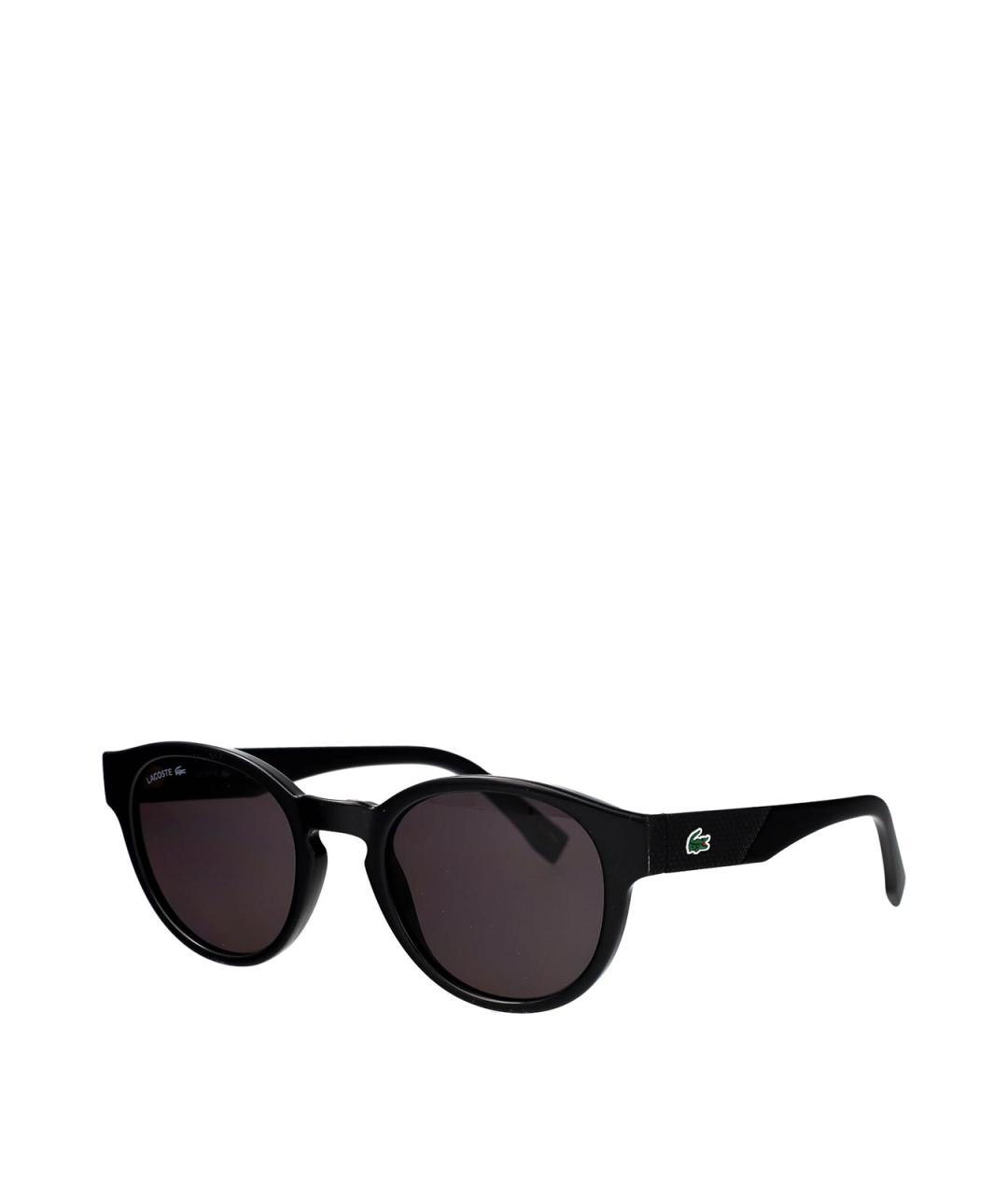 LACOSTE Черные пластиковые солнцезащитные очки, фото 2