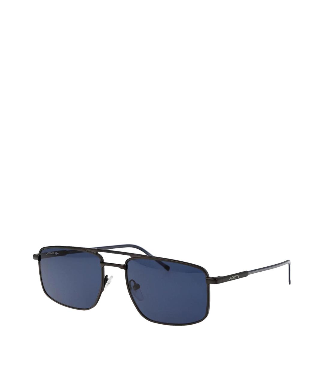 LACOSTE Черные металлические солнцезащитные очки, фото 2