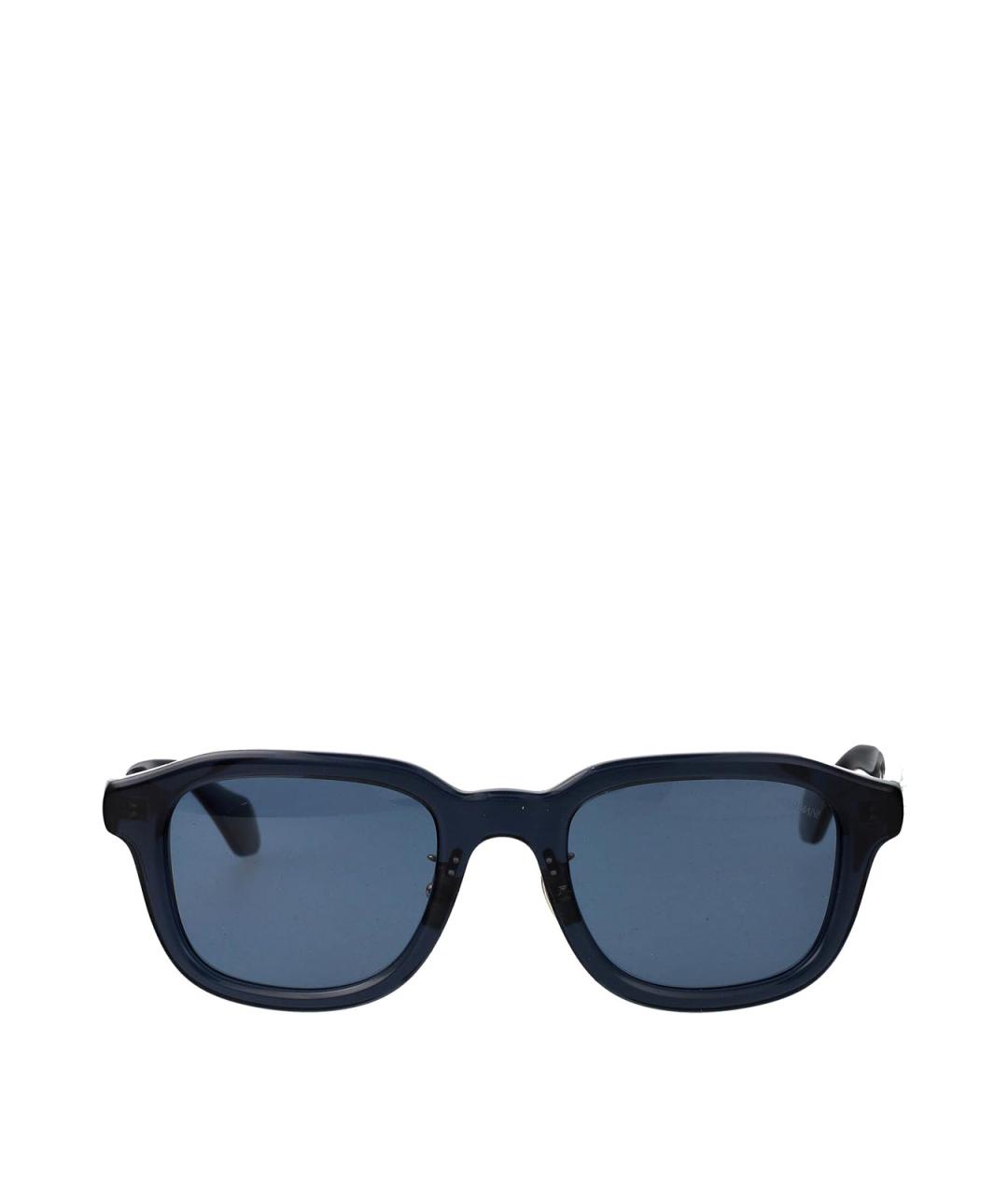 GIORGIO ARMANI Синие пластиковые солнцезащитные очки, фото 1