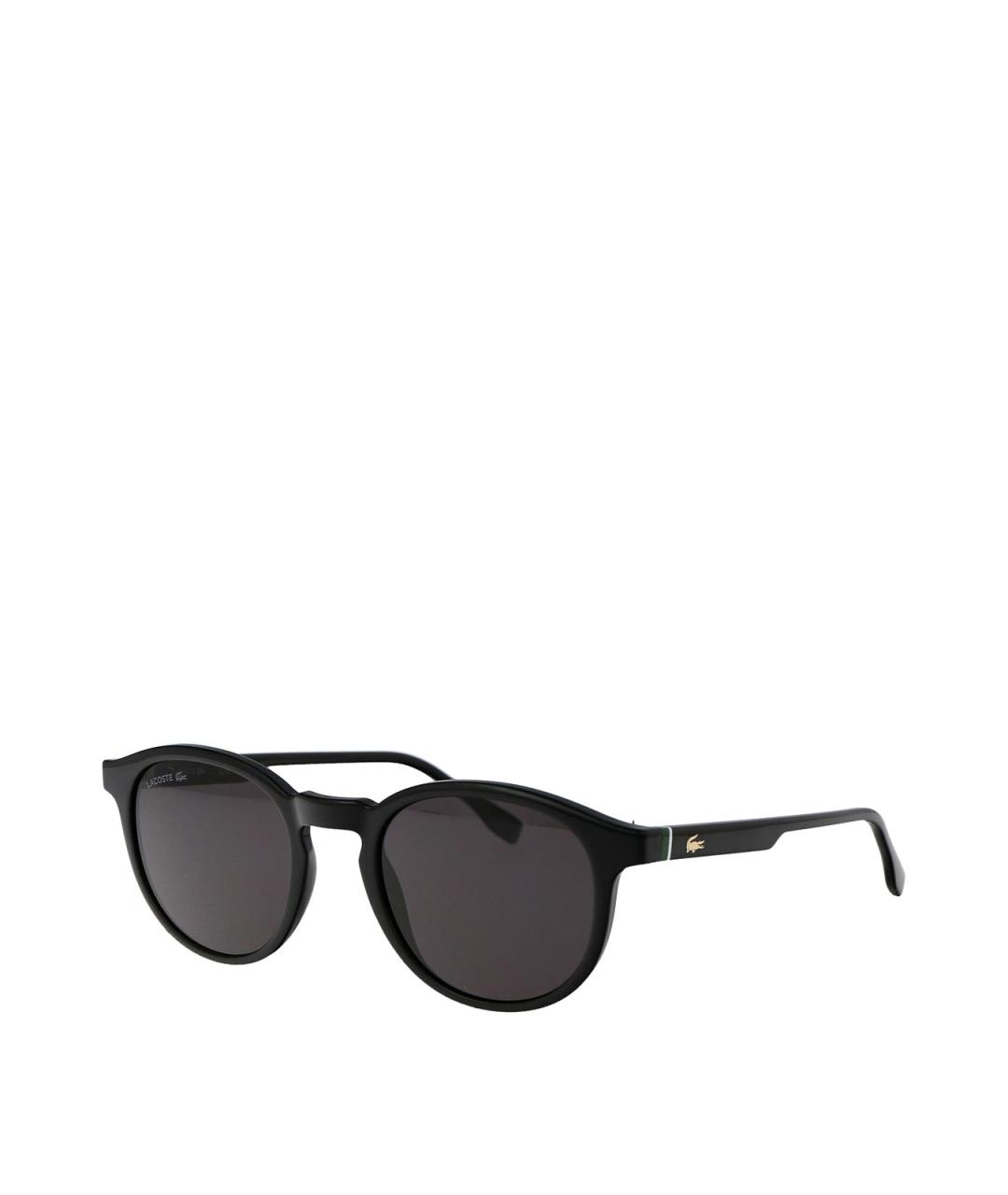 LACOSTE Черные пластиковые солнцезащитные очки, фото 2