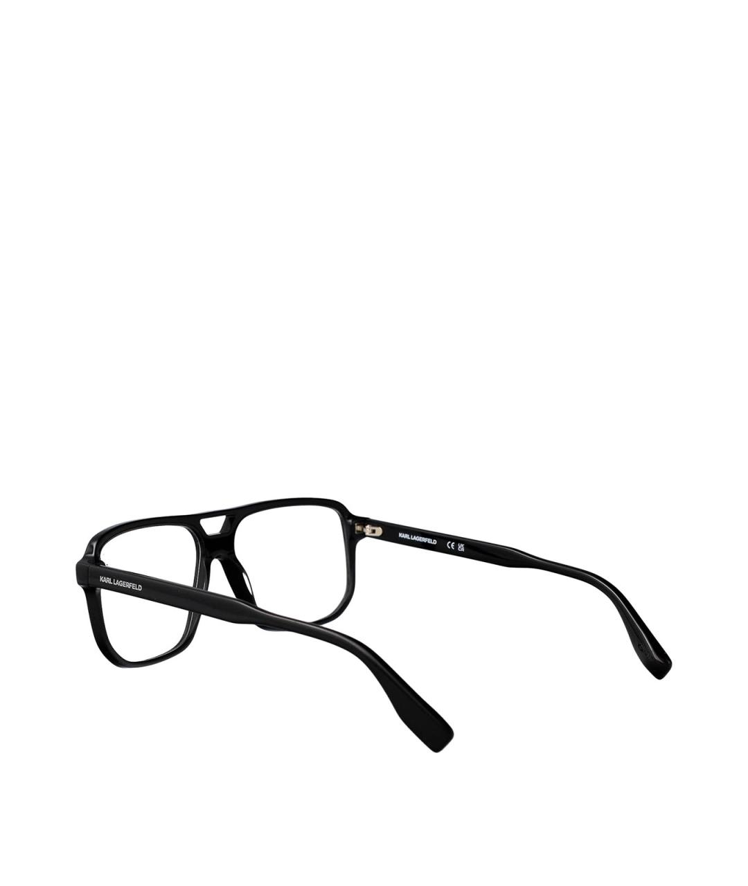KARL LAGERFELD Черные солнцезащитные очки, фото 4