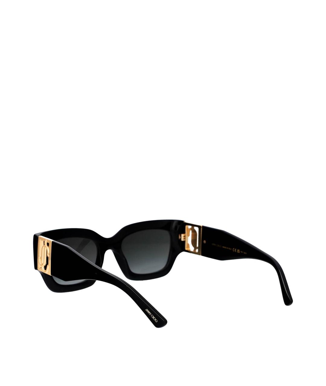 JIMMY CHOO Черные солнцезащитные очки, фото 4