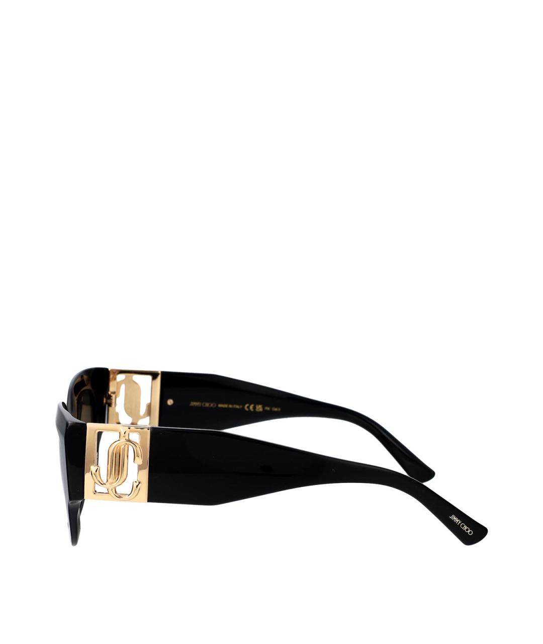 JIMMY CHOO Черные солнцезащитные очки, фото 3