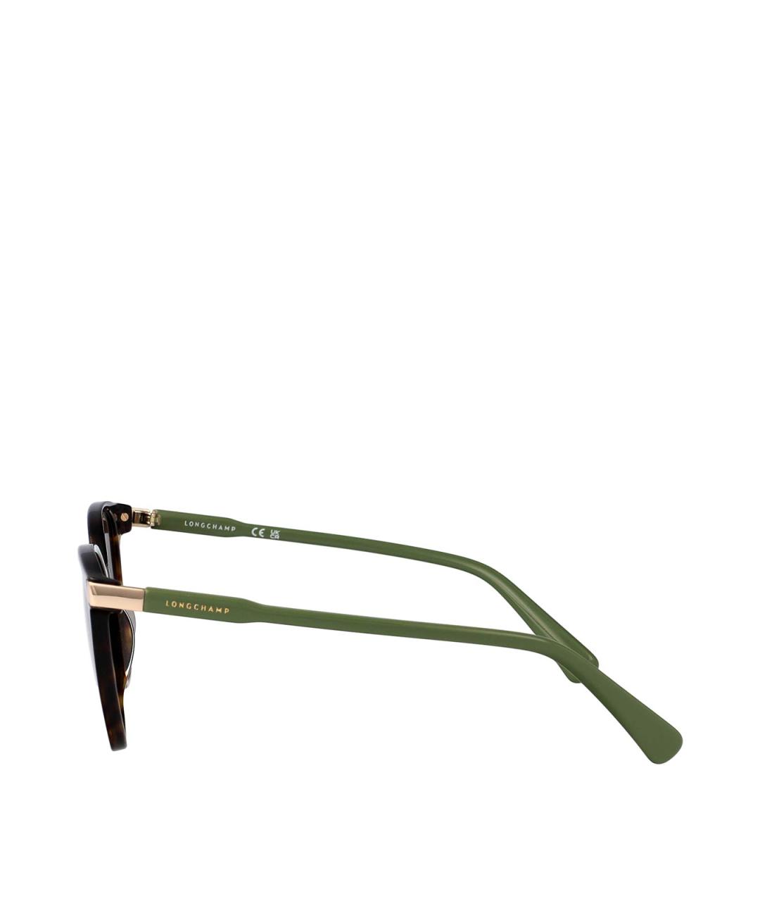 LONGCHAMP Коричневые солнцезащитные очки, фото 3