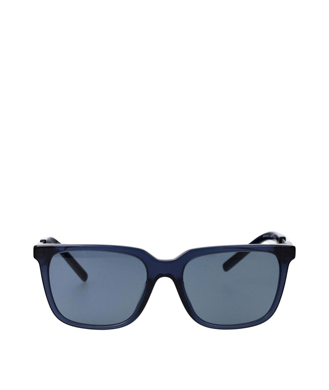 GIORGIO ARMANI Синие пластиковые солнцезащитные очки, фото 1